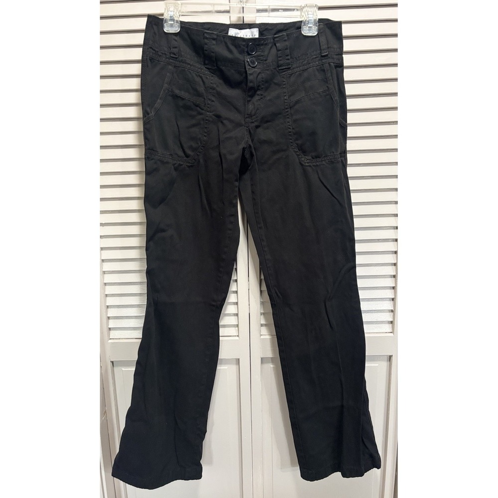 Sanctuary Surplus Black Bootcut Denim Jeans Size 29 Low‎ Rise Pockets